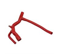 Snorkel for Land for Rover for Discovery 2 TD5 Silicone Radiator Hose Coolant Top Tube Pipe with Bleed Screw Replacement Parts Air Intake Hose(Red Top Hose)