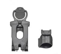 Snorkel Keeper Clip for Quick Release 2-Pack Black Snorkel Keeper | for Quick release pin, one-hand separation, for rapid gear switch, 2-pack value, black color