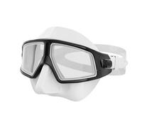 Snorkel Mask for Adults - Anti-Fog Panoramic & Freediving Mask with Nose Cover, High-Definition Swimming Goggles, Snorkeling Gear for Travel, Swimming, and Underwater Adventures (Black)
