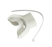Snorkel Mouthpiece Made from Refined Silicone for Consistent Performance in Saltwater and Freshwater Environments (Pearl White)