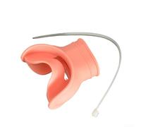 Snorkel Mouthpiece Made from Refined Silicone for Consistent Performance in Saltwater and Freshwater Environments (Lotus Pink)