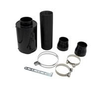 Snorkel Universal 76mm To 63mm Racing Car 76mm 3inch Carbon Fiber Cold Air Intake Kit With High Flow Air Filter Air Intake Hose