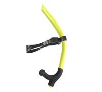 Snorkel with Discharge Valves for Swim Training | Silicone Mouth Piece, Half Dry Breathing Tube with Discharge Valves for Swimming Diving, Training Snorkel