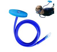 Snorkeling Breathing Pipe - Soft Silicone Mouth-Piece, Watertight Submersible Hose, Advanced Splash Guard Swimmer Accessory, Adult Youth Open Water Kit, Excursion Gear Pool Float for Teens
