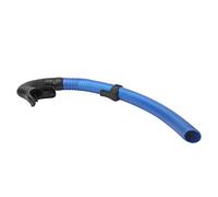snorkeling breathing tube, practical beautiful super soft material swimming accessories PVC silicone blue for divers swimmers beach holidays water sports