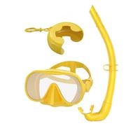 Snorkeling Equipment Anti-leak Panoramic View Mask | With adjustable box and fins Women, families, enthusiasts, trips to the island, trips to the beach