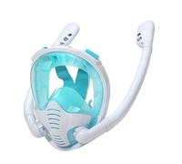 Snorkeling Face Cover - Diving Goggles Full Face, Anti Fog Diving Goggles | Safe Breathing Anti Leak Swimming Gear for Training Beach Pool Travel Underwater Adventure Youth Adult Water Sports