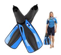 Snorkeling Fins, Adult Swimming Diving Equipment - 1 Pair of Adjustable Fins for Outdoor Diving and Training Activities Ideal for Men and Women as well as Prince
