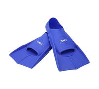 Snorkeling Fins - Silicone Snorkel Training Fins | Swim Diving Flippers | Open Heel Swimming Flippers | Portable Short Light Full Foot | Adjusting Diving Pool For Trainings Adult Men Women Kids