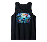 Snorkeling - Life is Better in the Maldives - Tropical Beach Tank Top