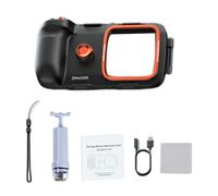 Snorkeling Phone Case with High Transparency Lens for True Color Restoration for 5.4-6.9 Inch Devices in Deep Water
