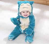 Snorlax Baby Romper Soft Warm Kigurumi Onesie Pajama Costume 59 40