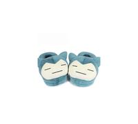 (Snorlax) Pikachu Super Mario Sylveon Plush Slippers Home Winter Plush Shoes
