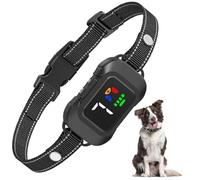 Snorthy Anti Bark Collar, Ultrasonic Anti Bark Collar with Strap, No Shock Dog Bark Collar with 7 Sensitivities, 6 Adjustable Modes Beep & Vibration, Rechargeable Stop Barking Device for S/M/L Dogs