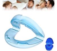 Snorva Anti-Snoring Mouthpiece, Universal Size for Men and Women, Silent Anti-Snoring Mouthpiece, Instant Anti-Snoring Device, for Peaceful Sleep(1pc)