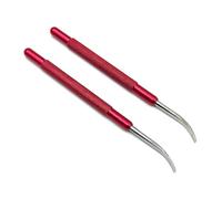 Snorvixre 2pcs Ergonomic Watch Hand Lifting Tool Flat Screwdrivers for Safe Protecting and Hand Replacement Ergonomic Repair