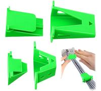 Snorvixre 4Pcs Professional Tube Maker Fabric Rolling Aid for Rug Crochet Craft Sewing Helper Tool