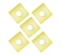 Snorvixre 5pcs Reliability Insulation Pad Acrylic Pad Gaskets Rings for Electrical Equipment Maintenances Electronic Engineering Tool