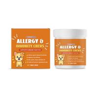 Snorvixre Balanced Multivitamin Chew for Pet Daily Health Joint Function Natural Flavor Soft Tablets Dog Cats Multivitamin Chew