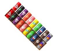 Snorvixre Bottle Guessing Beverages Matching Memory Exercise Logical Thinking Reasoning Board Game Beneficial Intelligence Toy Portable Color Recognition Bottle Pairing Memory Toy Cognitive Exercise