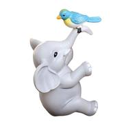 Snorvixre Creative Elephant Bird Resin Hanging Planter for Garden and Home Decor Hanging Farmer Ornaments