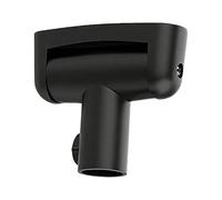 Snorvixre Easy Install Lip Mount Bath Rod Base for 22 25mm Diameter Worldwide Supporting Curtain Shafts in Multiple Locations Permanent