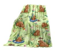 Snorvixre Elegant Space Throw Blanket Soft For Couch Comfort Reversible Warm Office Snooze Soft Throw