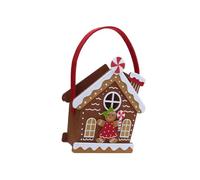 Snorvixre Felts Christmas Cottages Table Centerpieces Handheld Craft Interactive Kids Activity Home Decoration Gingerbreads Felts Christmas Houses