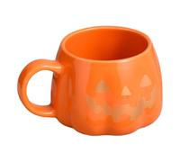 Snorvixre Halloween Oriented Ceramic Cup Pumpkin Shape Heat Immune Substance Permanent Colorperfect for Home Deck Otherwise Use Party Decoration Coffee