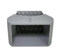Snorvixre Hermit Crabs Cave Shelter Decoration Artificial Hideaway Underwater Tunnel Hideouts Hideaway Fish Tanks Decoration Spacious Removable Hermit Crabs Fish Cave