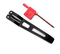 Snorvixre Metal Alloys Flashlights Clamps Light Weight Flashlights Back Clip for EDC3 EDC29 EDC25 EDC23 Quick Installation Metal Alloy Flashlight Clamps with Quickly Release Clip