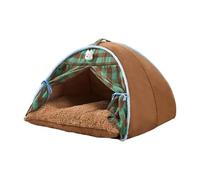 Snorvixre Modern Enclosed Puss Tent Launderable Protect Warm Comfortable Indoor Bed for Leopardine Enclosed Puss Tent