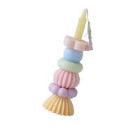Snorvixre Multicolored Stackable Aromatherapies Soybean Waxes Scented Home Offices Decors Present for Friend Family Funny Stack Scented