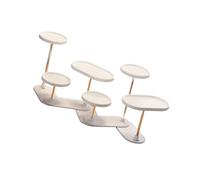 Snorvixre Multipurpose Platform Stand Ideal for Exhibiting Small and Toy Multiple Tiers Collectible Stand