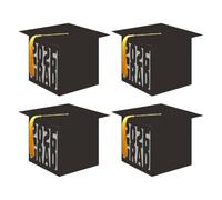 Snorvixre Next Year Class of Commemorative Boxes 4 Piece Set with Detachable Hat Design for Decor Present Boxes Twenty Twenty Six