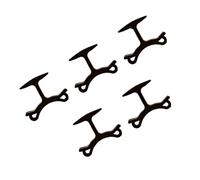 Snorvixre Of 5 Whistles Clips for Sports Referees to Enhances Efficiency During Play and Game Professional Design Whistles Finger Clip