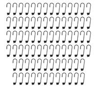 Snorvixre Of 80 Heavy Type Metal Hook Climbing Hook for Camping Tent and Outdoor with High Strength and Durability Spring Fasteners