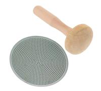 Snorvixre Portable Relief Printing Rubbing Instrument for Studio and Outdoor Creative Explorations Portable Rubbing Block