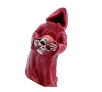Snorvixre Practical Paracords Pendant Specter Skull Shape Decorative Lanyards Pendant Metal Texture for and Collectibles Hiking Equipment Enchantments