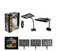 Snorvixre USB Aquariums Light with Timer Function 3 Lighting Models 10 Brightness Levels for Fishes Tanks Plant Low Energies LED Brightness Fishes Tanks Light