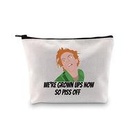 Snot Face Drop Deadfred Inspired Makeup Bag 90s Movie Fans Gift We’re Grown Ups Now So Piss Off Zipper Pouch (Now So Piss Off ku)