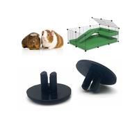 Snout and Shell Plastic Ratchet Rivets - .73 in x .41 in (18.7 mm x 10.5 mm) - Construct Coroplast Guinea Pig or Hedgehog Habitats use for C&C Cages (Pack of 200)