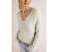 Snow Angel Pullover at Free People in Matcha Latte Combo, Size: Medium - female