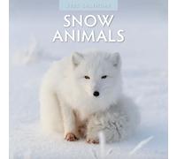 Snow Animals - 2025 Square Wall Calendar - by Red Robin Publishing