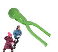 Snow Ball Clip - 34cm Winter Outdoor Toy, Thicken Snow Toy, Ś Ball Maker Tool | Large Round Ś Clip for Children, Easy-to-Grip Handles, PP Material, Smooth , Fun Outdoor Winter Play