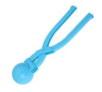 Snow Ball Clip - Maker Tool | Large Ergonomic Mold for Kids, Thicken Outdoor Winter Toys, 1-Pack Durable Duck Shape Handle Sand Fight Game Play, Blue Green Red