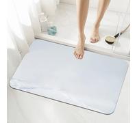 Snow Bath Mat Non Slip 140x200cm, Quick-drying Bathroom Shower Floor Mat, Super Absorbent Carpet, Indoor Rugs Easy to Clean Washable Rug for Bedroom, Living Room, Kitchen, Toilet, Door, Bathtub 5-990