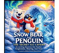 Snow Bear and Penguin The Secret Ice Cavern: An exciting discovery that Teaches Forgiveness, Sharing, And Trust (1)