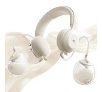 Snow Bear Wearable Breast Pump-Hands Free Portable Breast Pump with Neck Heated & 3 Size Flanges,160 min Battery Life Wireless Ultra Quiet Spill Resistant Breastfeeding Pump for Moms Home Work Travel
