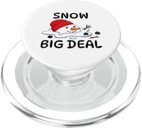 Snow Big Deal with Snowman PopSockets PopGrip for MagSafe
